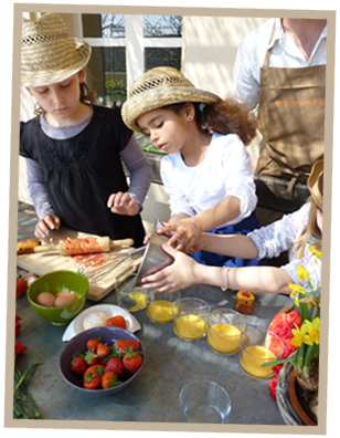 Photo d'un cours de cuisine pour les enfants